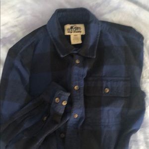 OLD MILL FLANNEL SHIRT LARGE